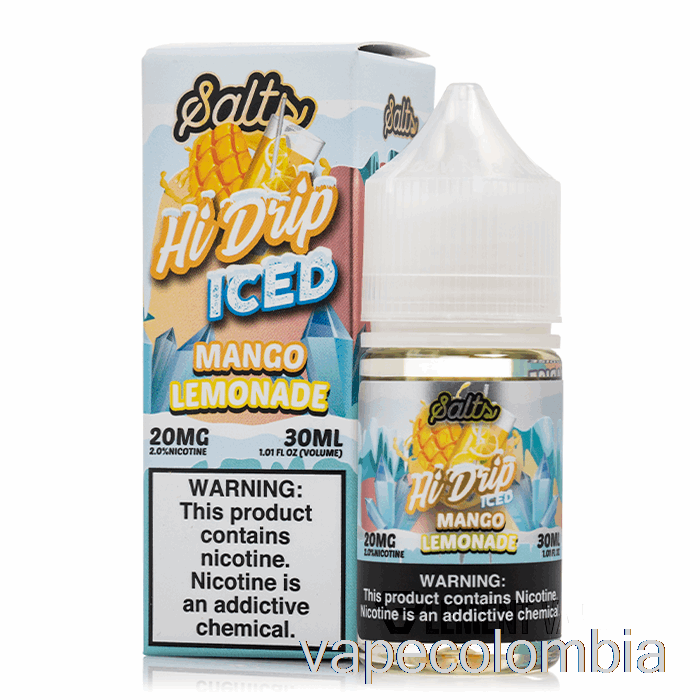 Limonada De Mango Helada Desechable Vape - Sales De Alto Goteo - 30ml 20mg